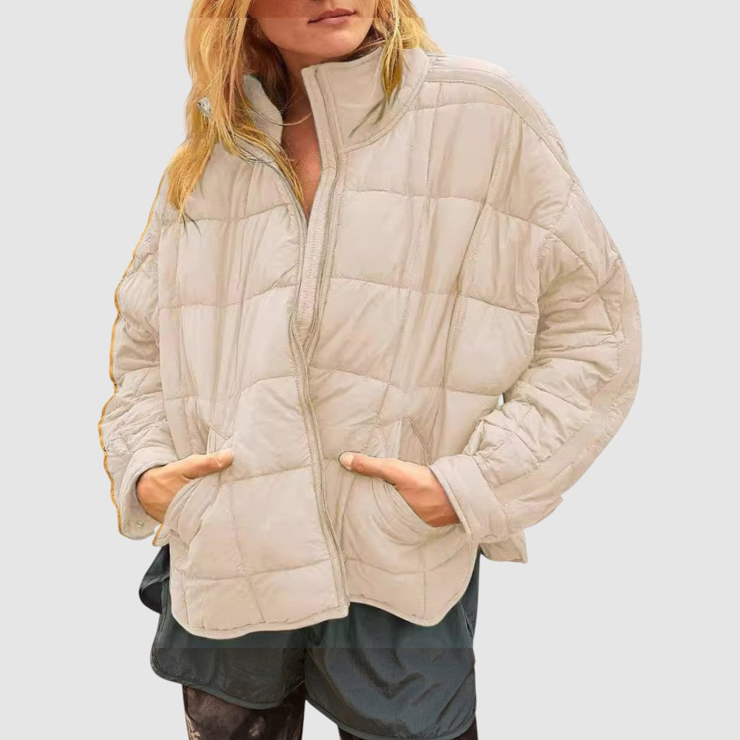 Gabriela - Chaqueta acolchada ligera y compacta con cremallera