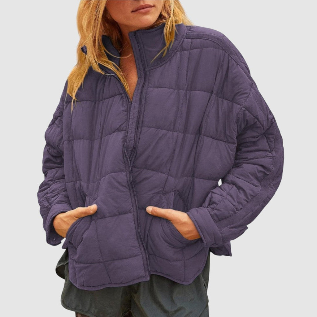 Gabriela - Chaqueta acolchada ligera y compacta con cremallera