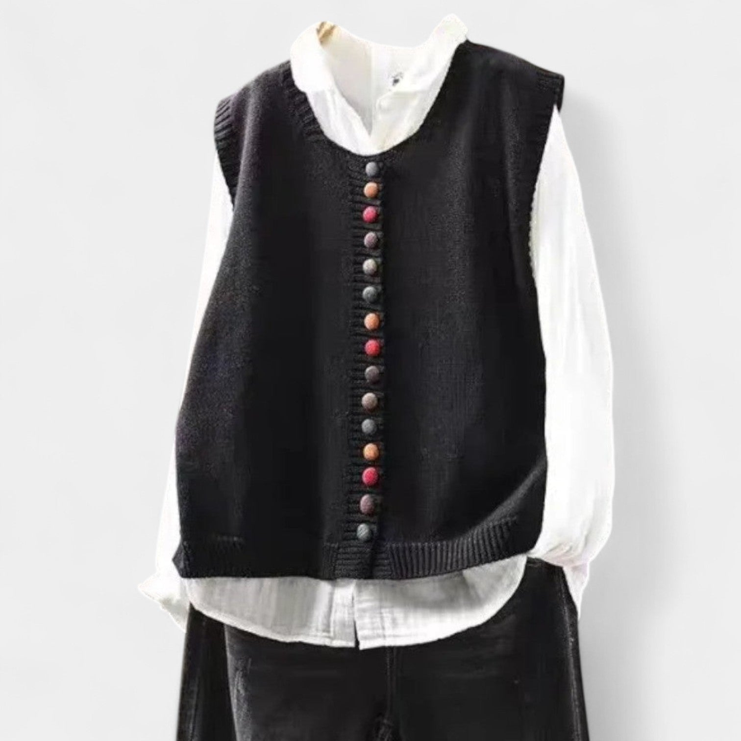 Karmen – Elegante chaleco de punto