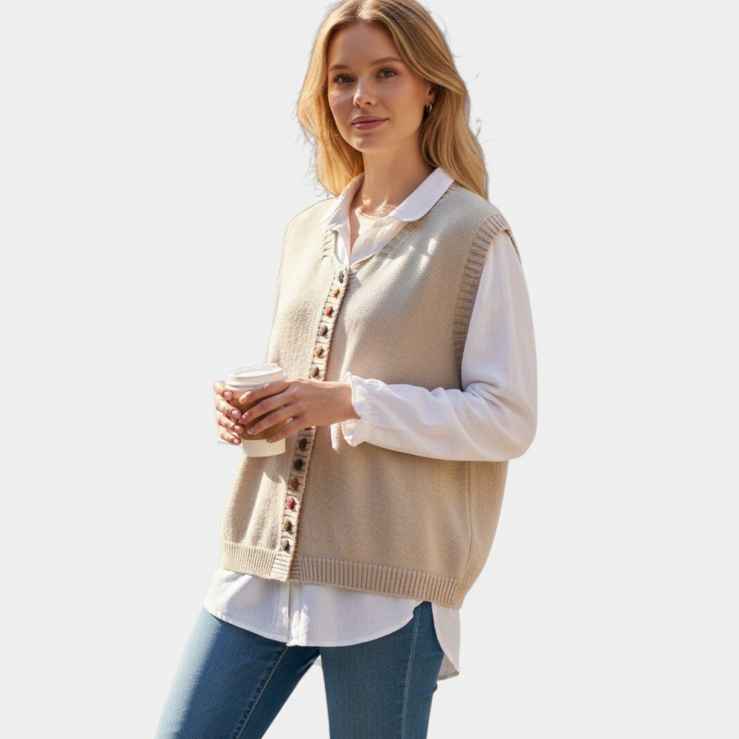 Karmen – Elegante chaleco de punto