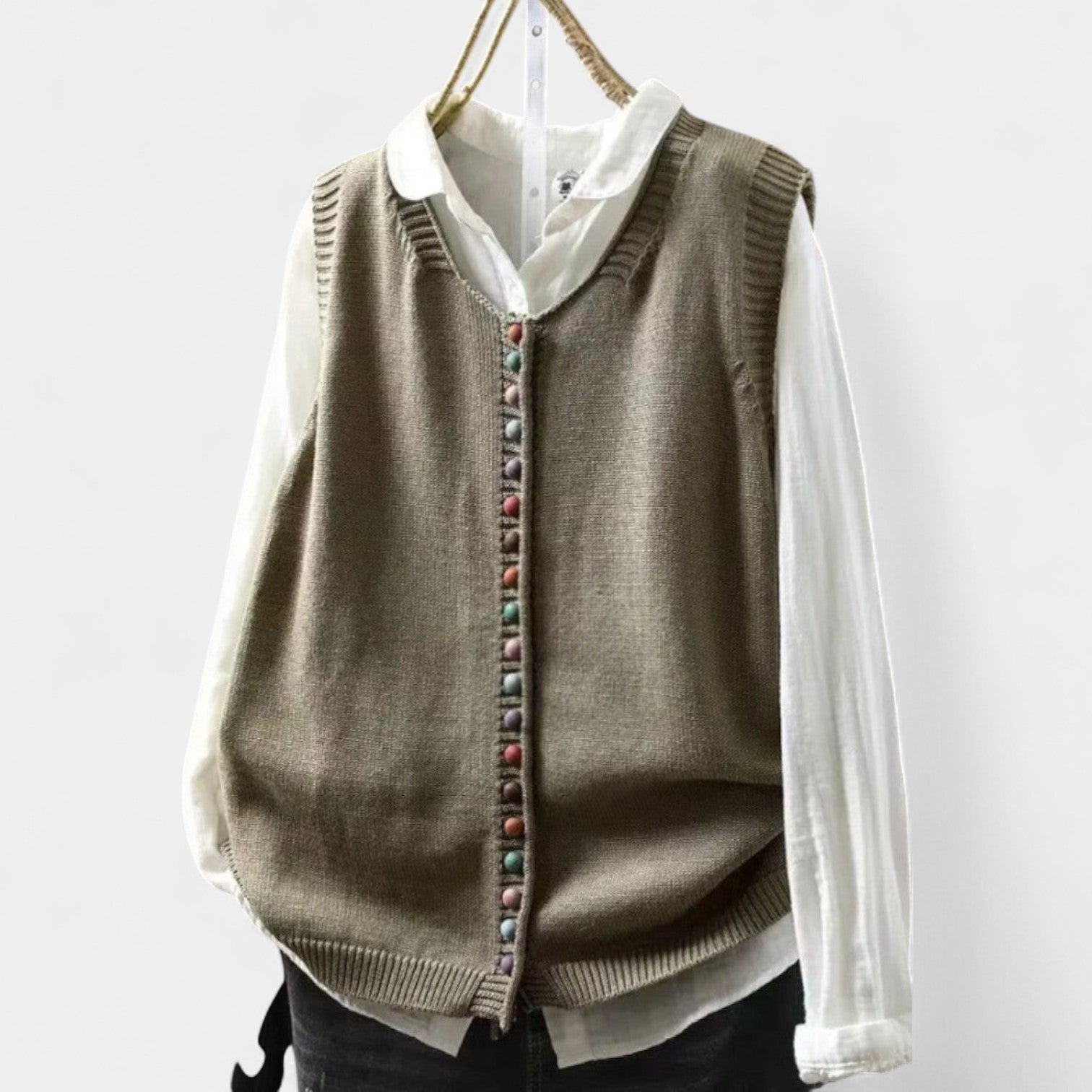 Karmen – Elegante chaleco de punto