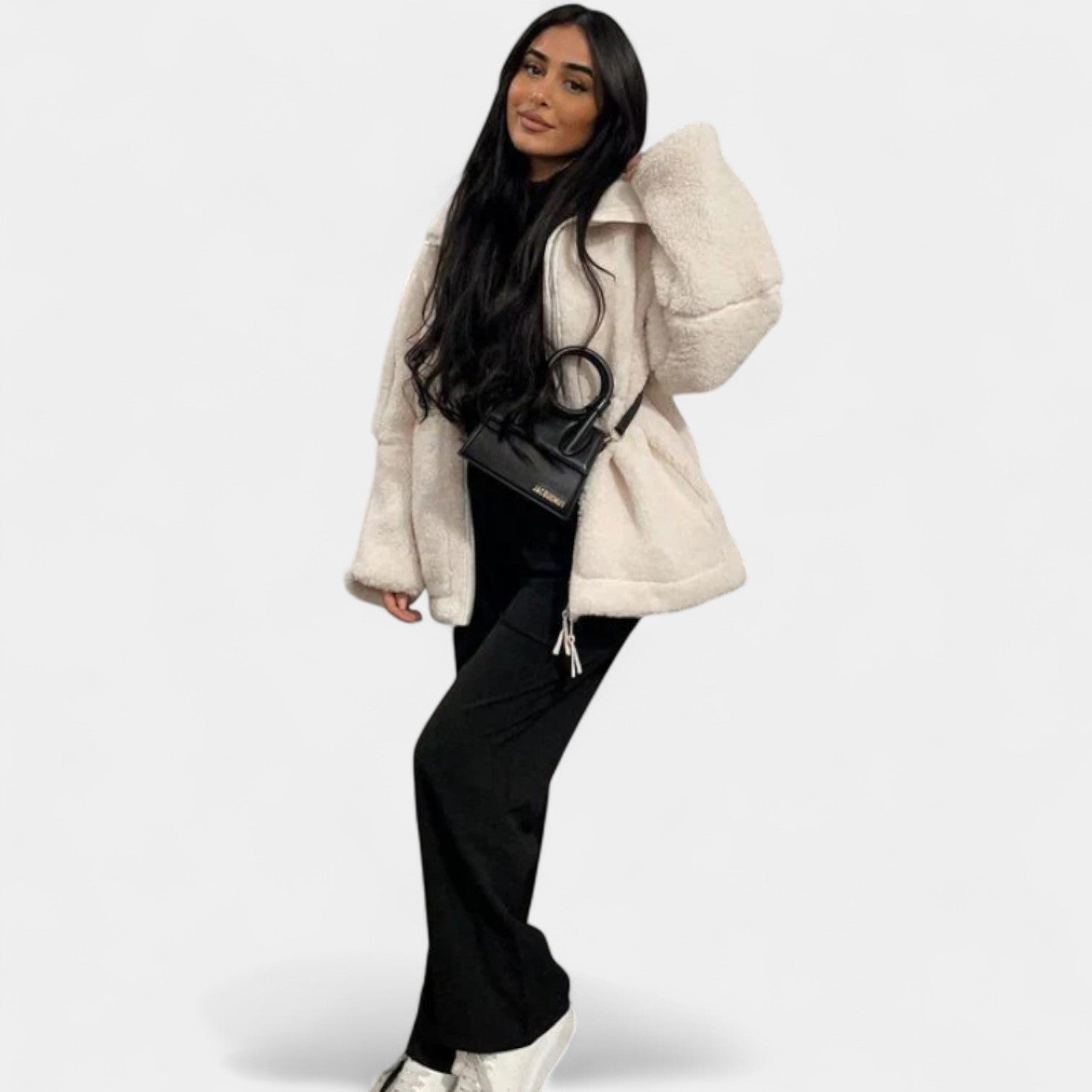 Karla – Chaqueta de peluche suave