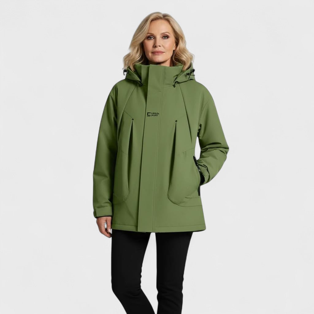 HIACINTA | Chaqueta impermeable y a prueba de viento