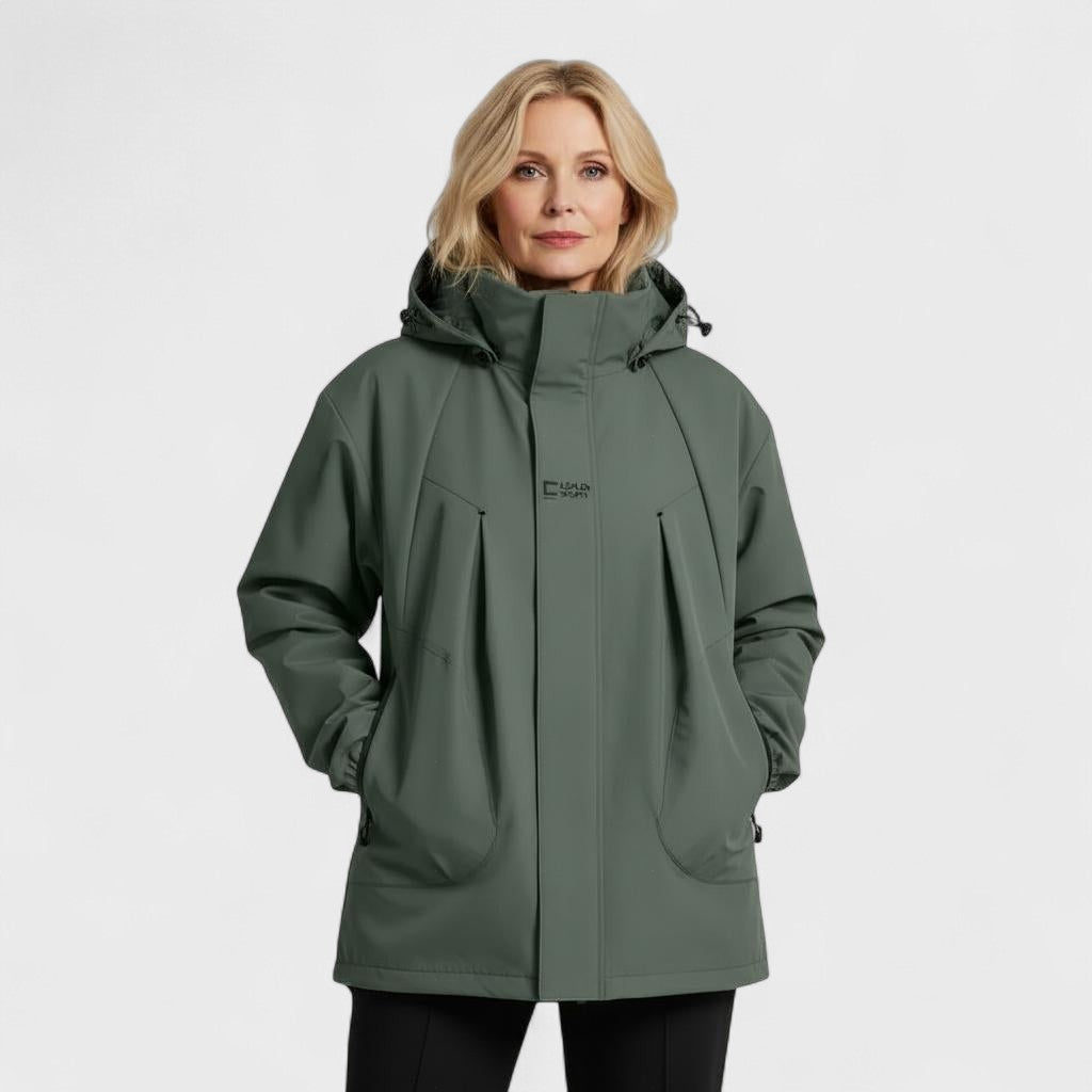 HIACINTA | Chaqueta impermeable y a prueba de viento